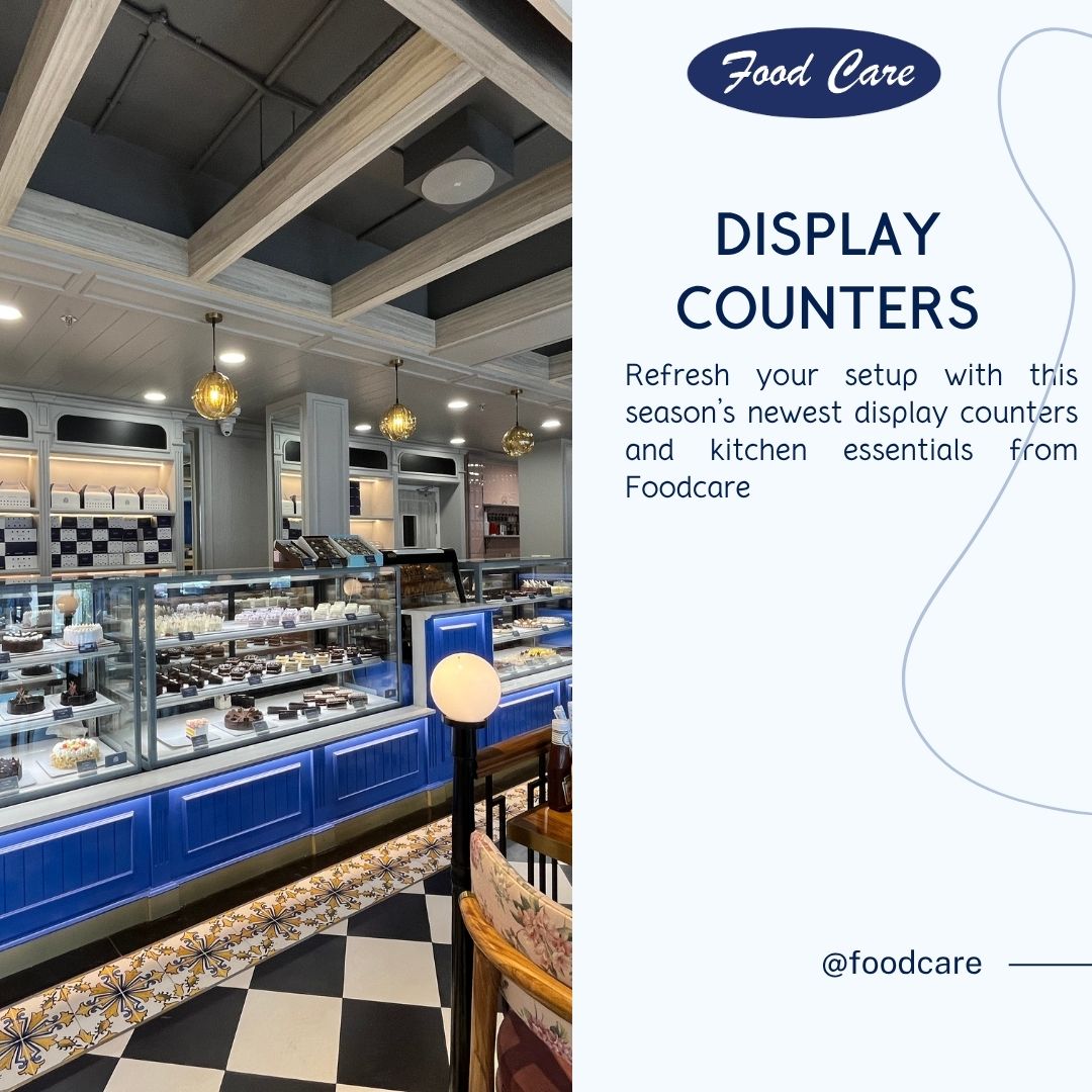 bakery display counter